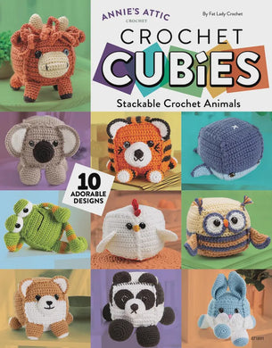 Crochet Cubies Stackable Crochet Animals Pattern Book