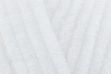 Yarnsmiths Chenille Chunky - White - 5040