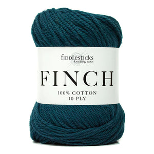 Fiddlesticks Finch Cotton - 10ply - 6214 Peacock