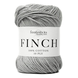 Fiddlesticks Finch Cotton - 10ply - 6215 Silver
