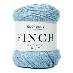 Fiddlesticks Finch Cotton - 10ply - 6216 Sky Blue