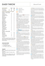 Load image into Gallery viewer, Patons Daisy Throw Pattern Book