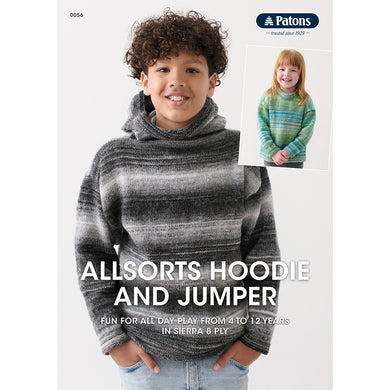Patons Allsorts Hoodie and Jumper Pattern Book