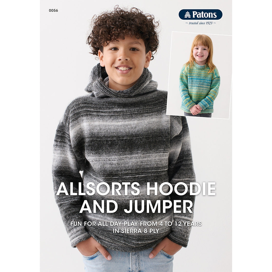 Patons Allsorts Hoodie and Jumper Pattern Book