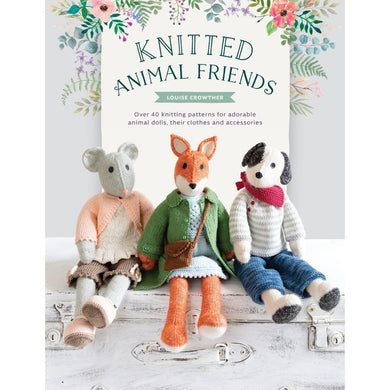 Knitted Animal Friends Pattern Book by Louise Crowther