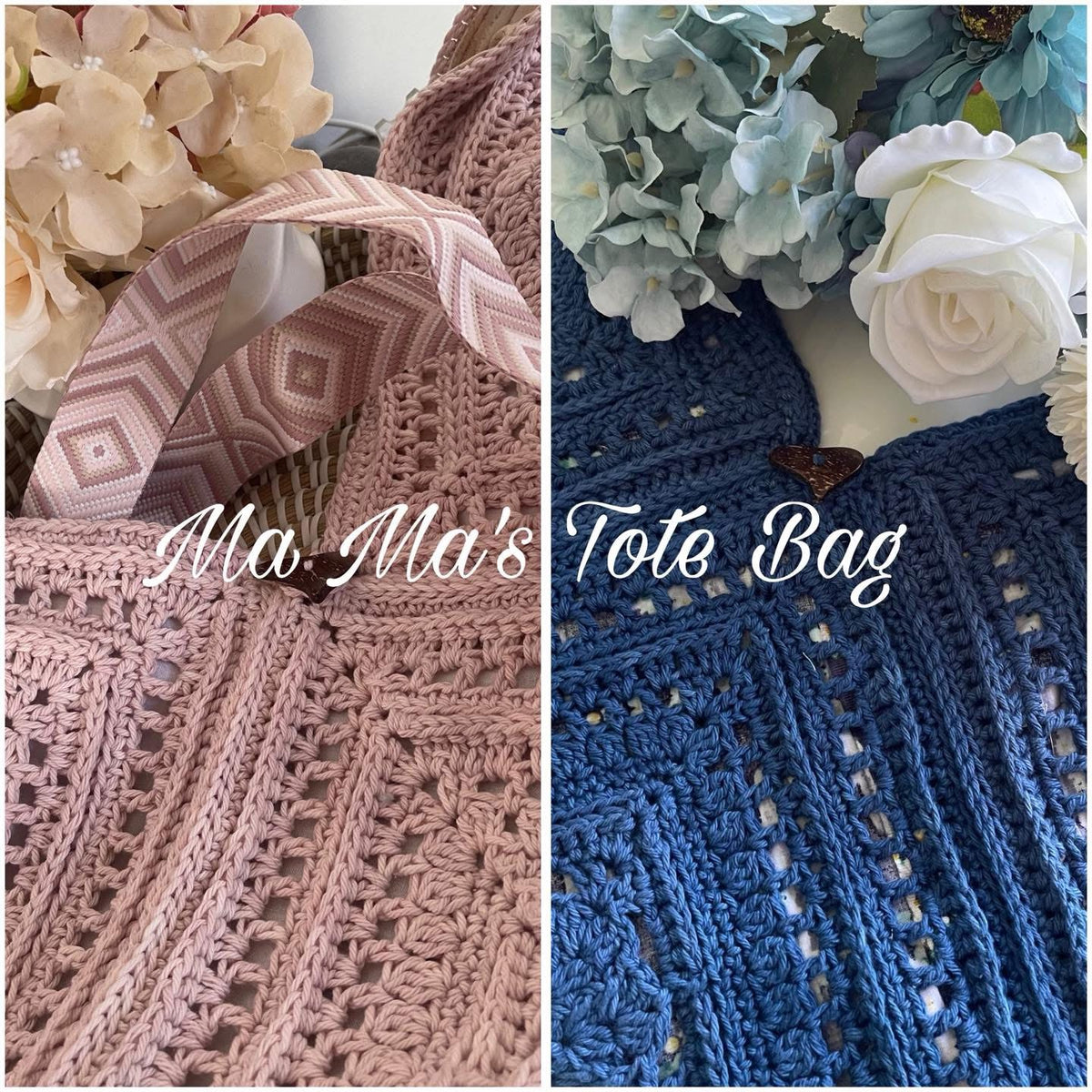Hard Copy Ma Ma’s Tote Bag Pattern Book by Life in Loops – Knitty ...