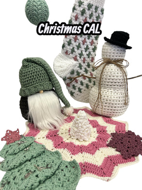 Christmas Crochet Classes - 8 projects over 8 weeks