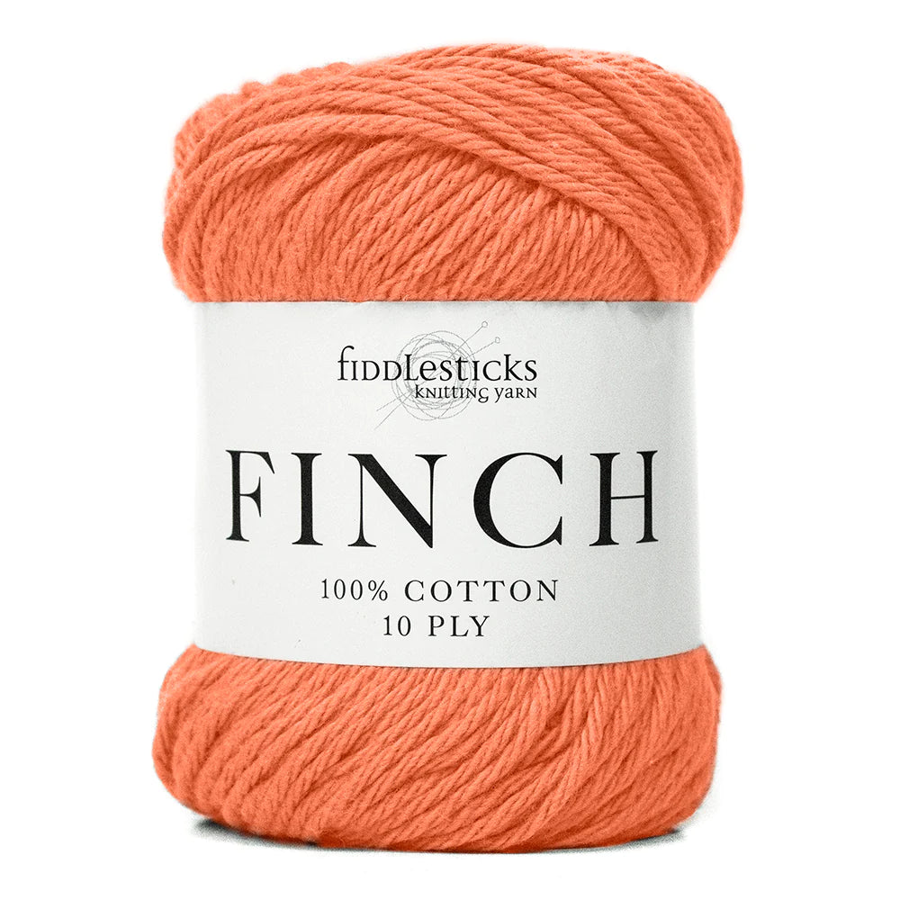 Fiddlesticks Finch Cotton - 10ply - 6228 Tangelo