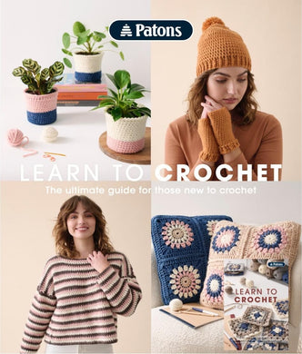 Patons Learn to Crochet Pattern Book