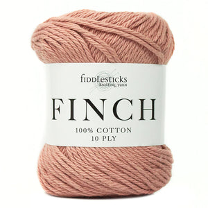 Fiddlesticks Finch Cotton - 10ply - 6217 Rose