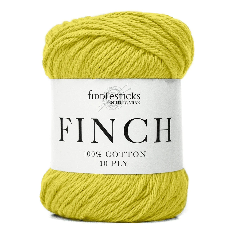 Fiddlesticks Finch Cotton - 10ply - 6226 Chartreuse