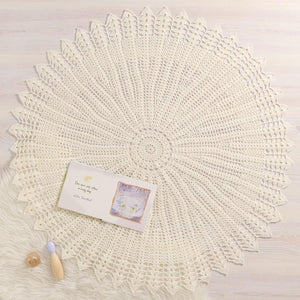 Crochet Circular Baby Shawl/Blanket