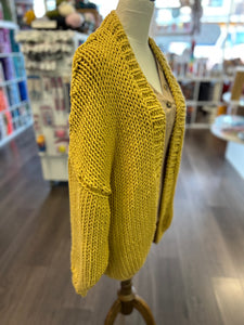 Amber Cotton Slouchy Cardi
