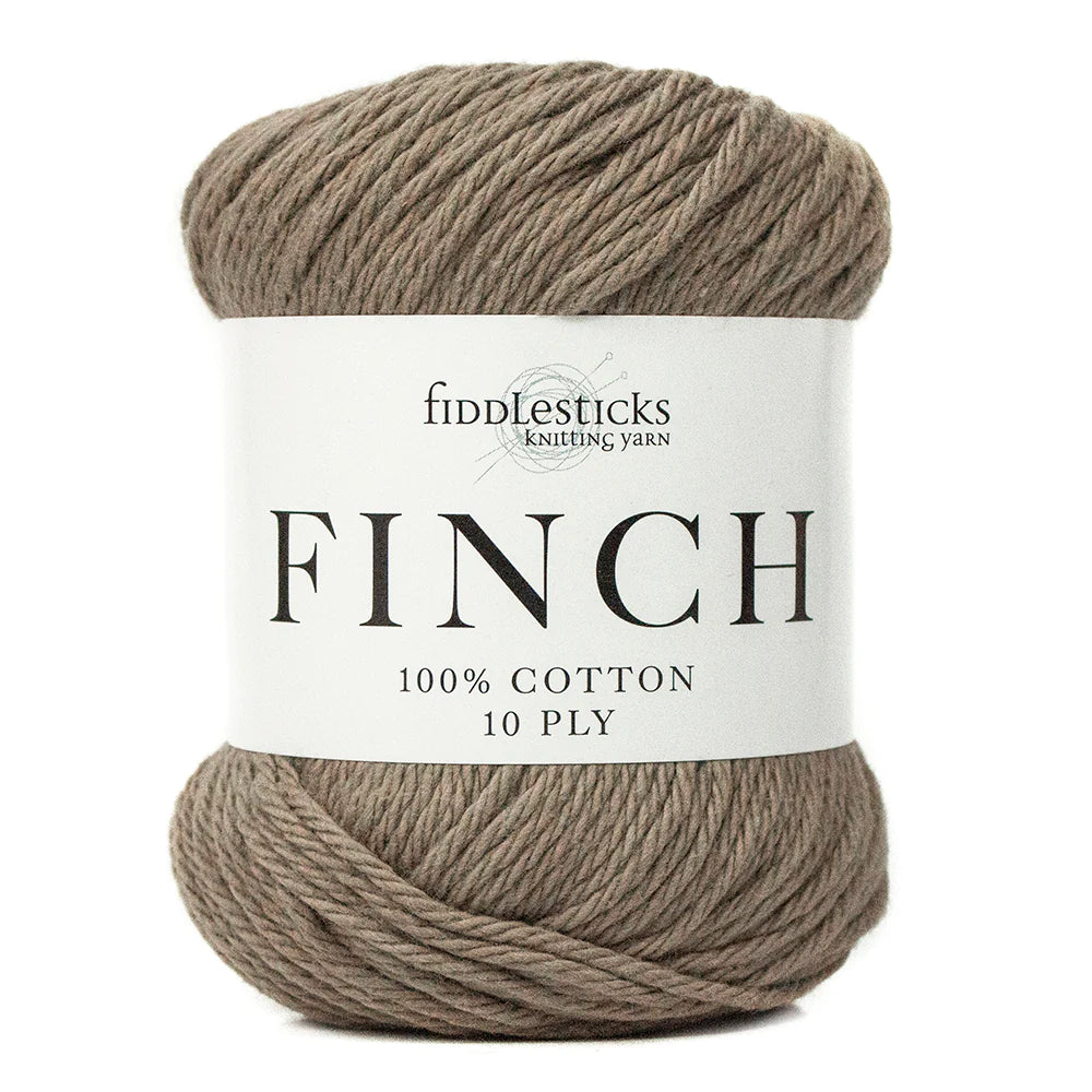 Fiddlesticks Finch Cotton - 10ply - 6204 Brown