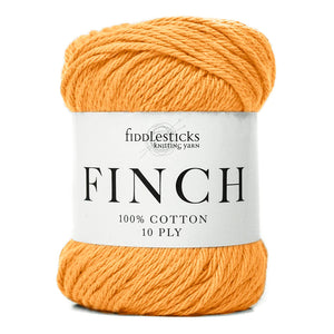 Fiddlesticks Finch Cotton - 10ply - 6227 Mandarin