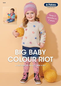 Big Baby Colour Riot Pattern Book