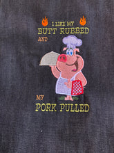 Load image into Gallery viewer, Pixie Winks Pulled Pork BBQ Apron