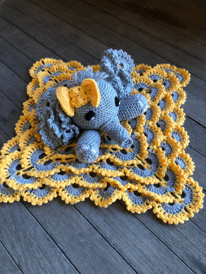 Elephant Lovey/Comforter - Custom Order