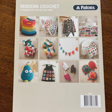 Load image into Gallery viewer, Patons Modern Crochet Pattern Book