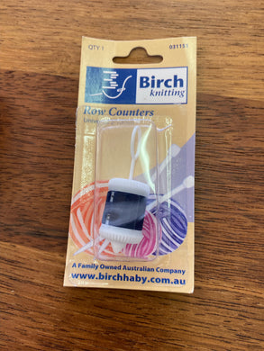 Birch Knitting Row Counter