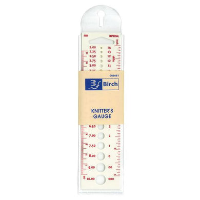 Birch Knitter’s Gauge