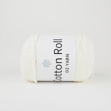 Oz Yarn Cotton Roll - White - 01