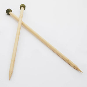 KnitPro Japanese Bamboo Single Pointed Knitting Needles 25cm
