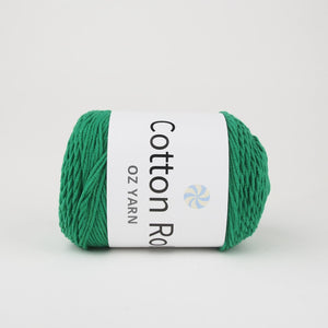 Oz Yarn Cotton Roll - Emerald Green - 12