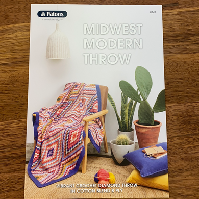 Midwest Modern Throw Pattern Book