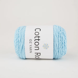 Oz Yarn Cotton Roll - Icy Blue - 4