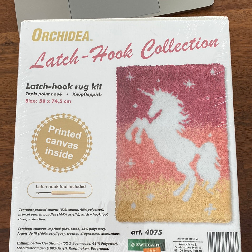 Orchidea - Unicorn Latch Hook Kit