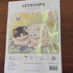 Letistitch - Summer play time Cross Stitch Kit