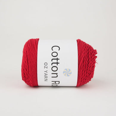 Oz Yarn Cotton Roll - Red - 11