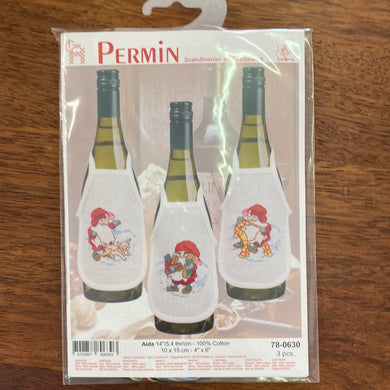 Permin-  Wine Apron Cross Stitch Kit
