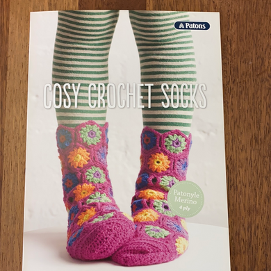 Cosy Crochet Socks Pattern Book