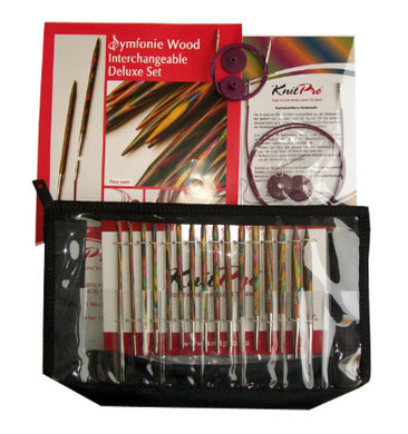 Symfonie Wood Interchangeable Deluxe Knitting Set
