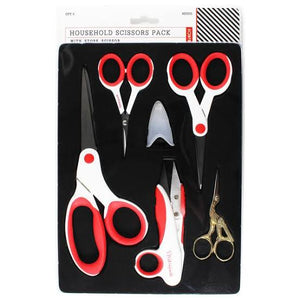 Viva Household Scissors 5 Pack