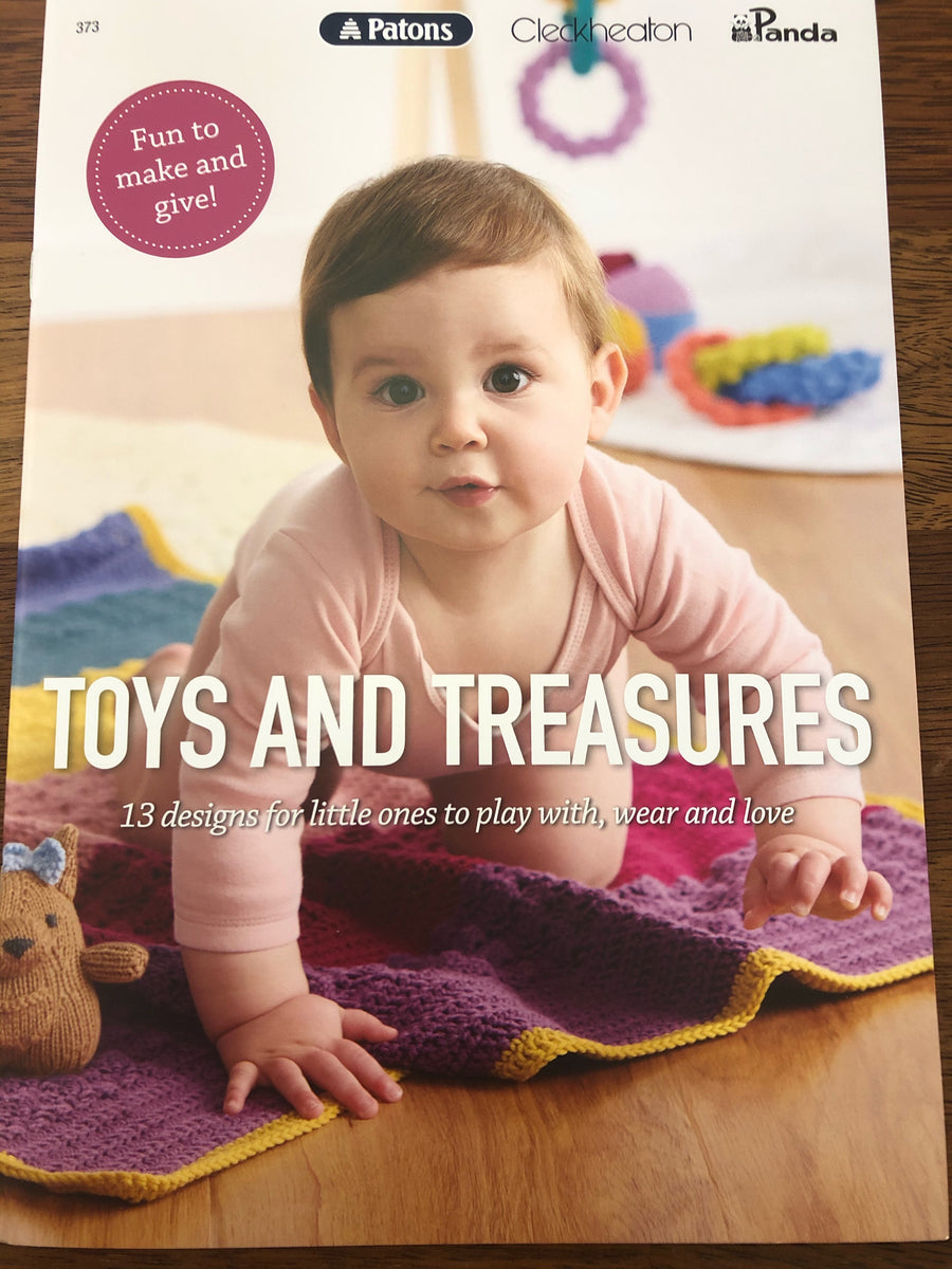 Toys and Treasure Pattern Book – Knitty Gritty yarn and more