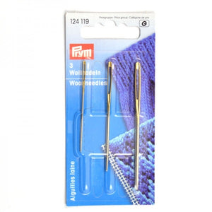 Prym Wool and Tapestry Needle No 1, 3, 5  Needle Set - 3 pack
