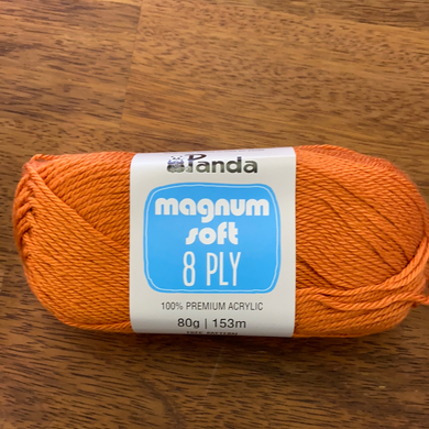 Panda Magnum Soft 8ply - Burnt Orange 4422 (discontinued)