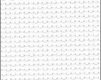 Zweigart Aida Cloth 18ct - 50cm x 55cm