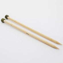 Load image into Gallery viewer, KnitPro Japanese Bamboo Single Pointed Knitting Needles 25cm