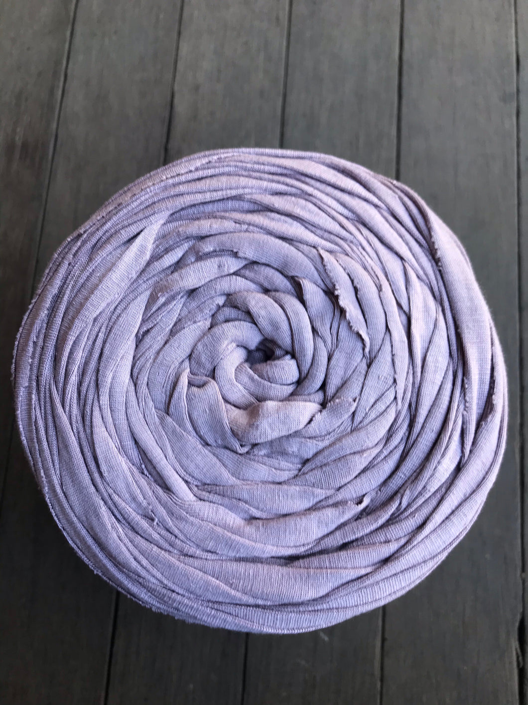 Ministry of Yarn - Purple Sea Fog Recycled T-Shirt Yarn