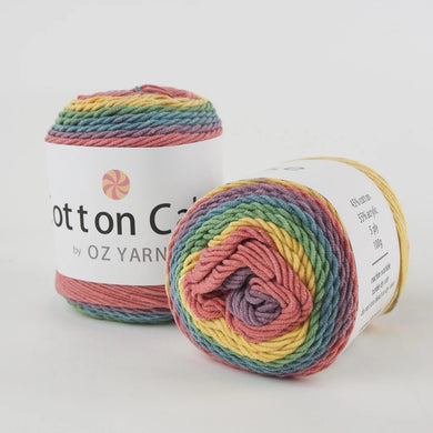 Oz Yarn Cotton Cake - Rainbow - 18