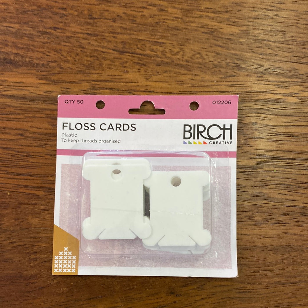 Birch Floss Cards - Pack of 50