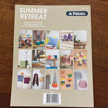 Load image into Gallery viewer, Patons Summer Retreat Pattern Book