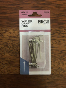 Birch Wig or Craft Pins