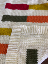 Load image into Gallery viewer, Crocheted Mesh Stitch Baby Blanket