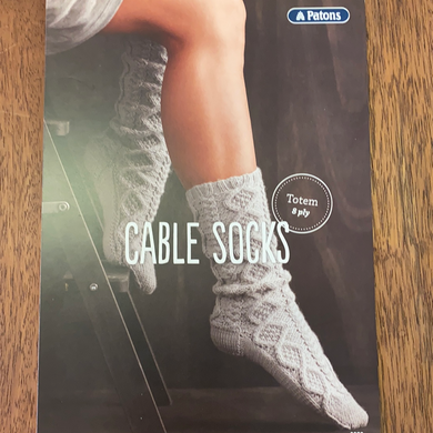 Cable Socks Pattern Book